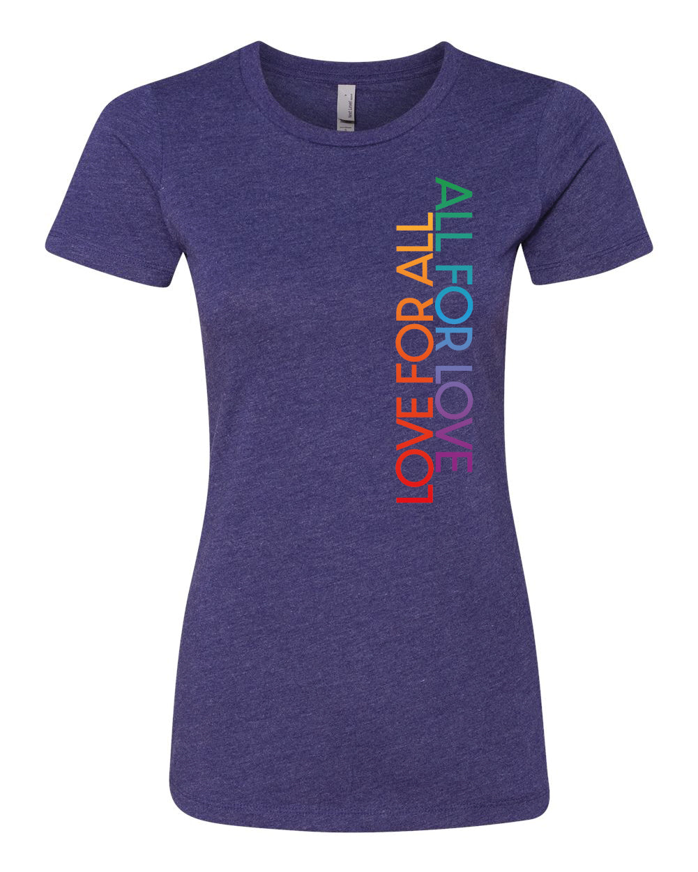 Rainbow Fitted Short Sleeve Crew (Preorder)
