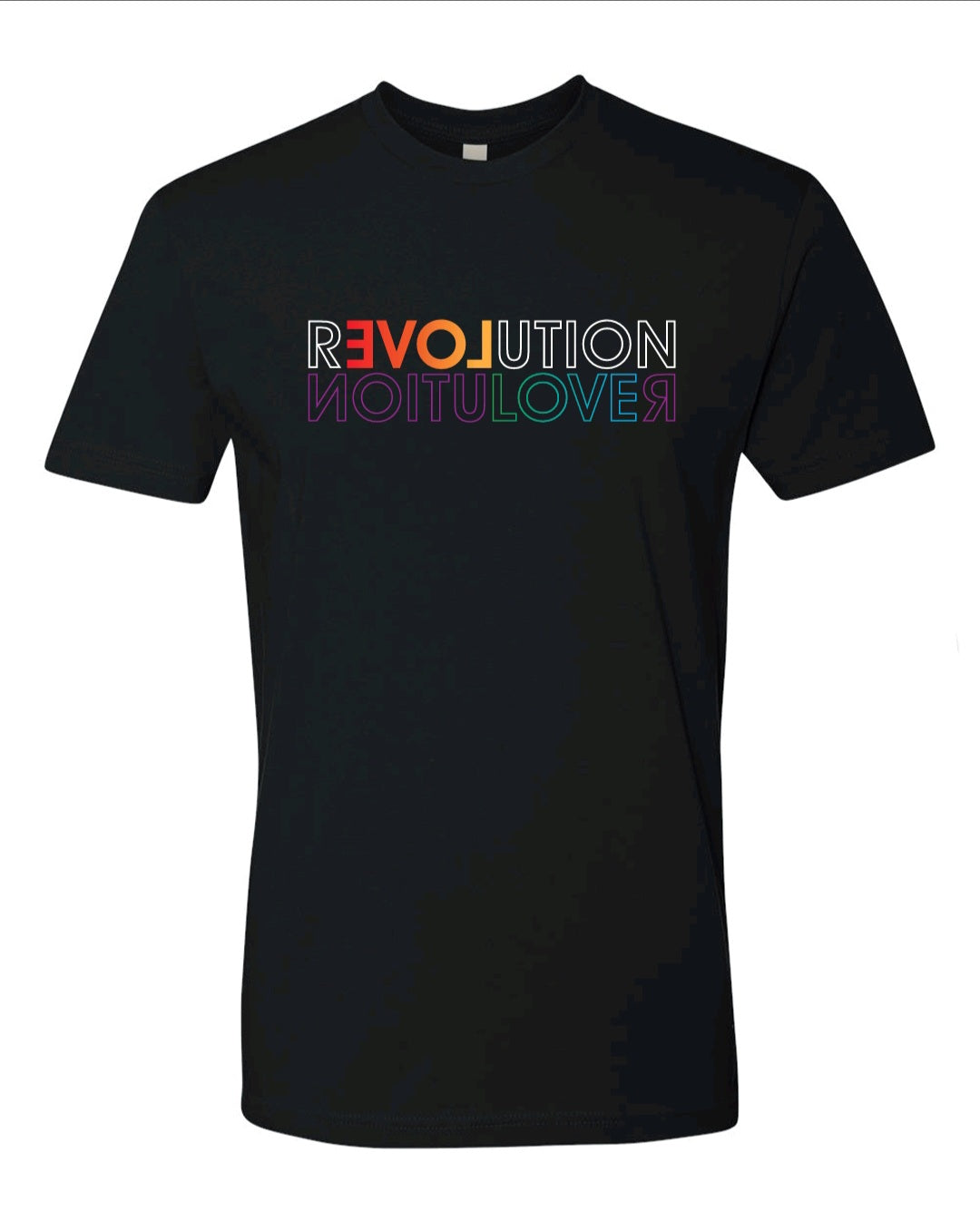 Revolution Rainbow Fitted Short Sleeve Crew (Preorder)