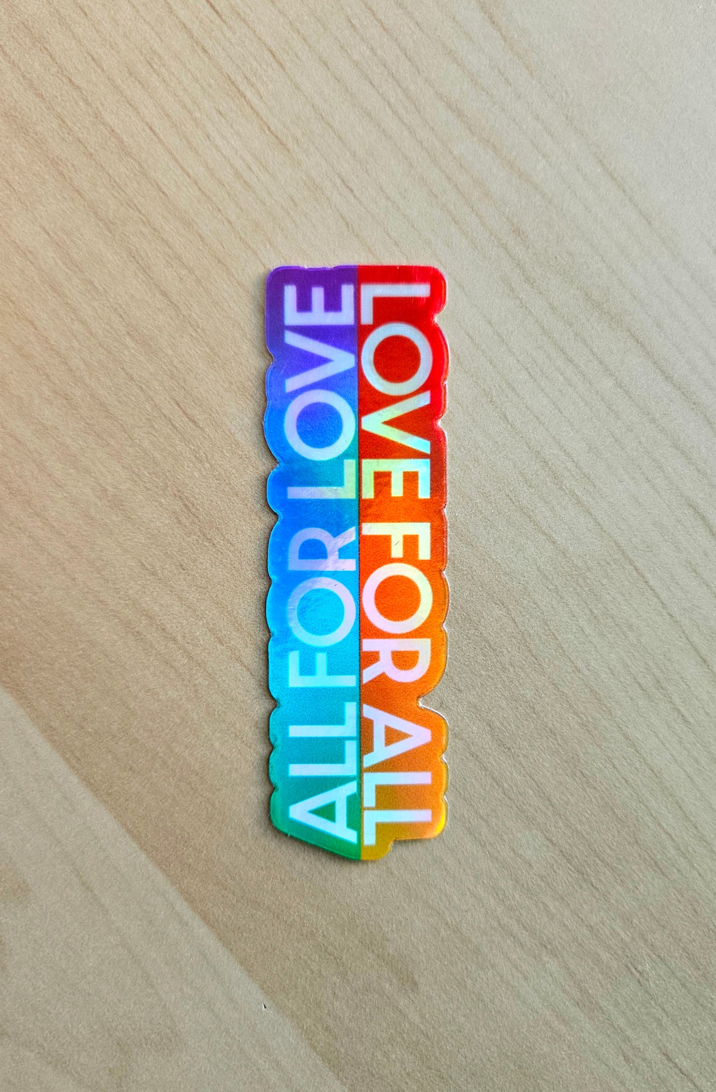 Holographic Stickers