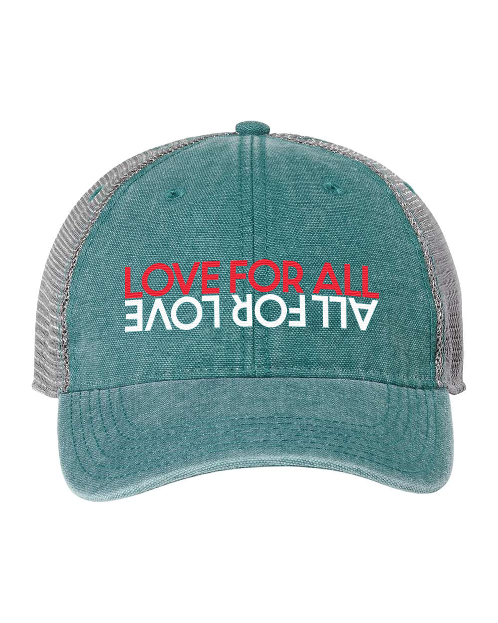 Legacy Dashboard Trucker Cap with Red/White Embroidery (Preorder)