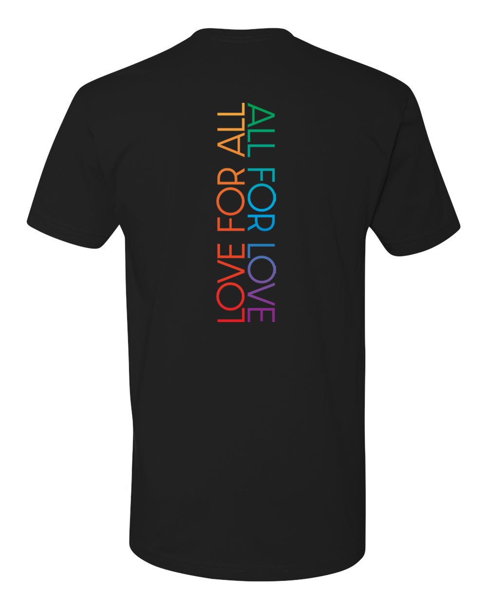 Rainbow Straight Cut Short Sleeve Crew (Preorder)