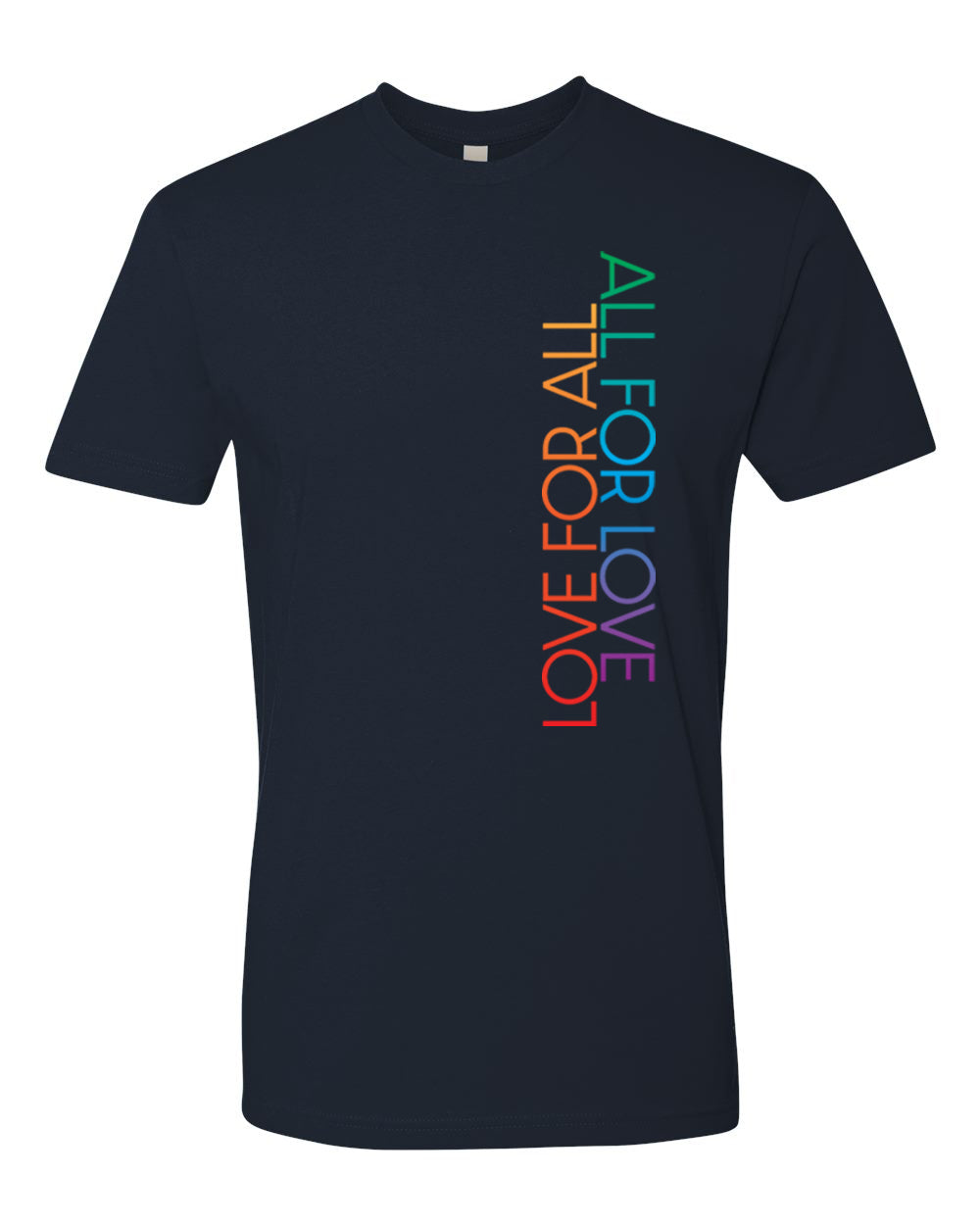 Rainbow Straight Cut Short Sleeve Crew (Preorder)