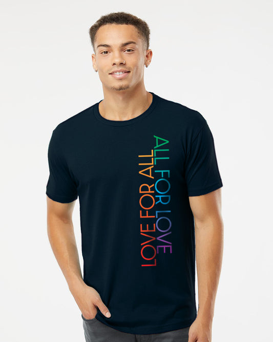 Rainbow Straight Cut Short Sleeve Crew (Preorder)