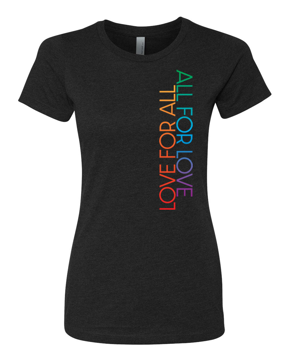 Rainbow Fitted Short Sleeve Crew (Preorder)