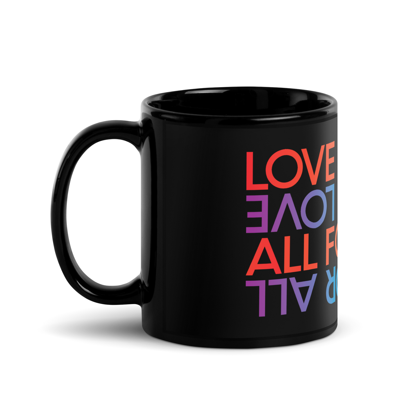 Black Glossy Mug