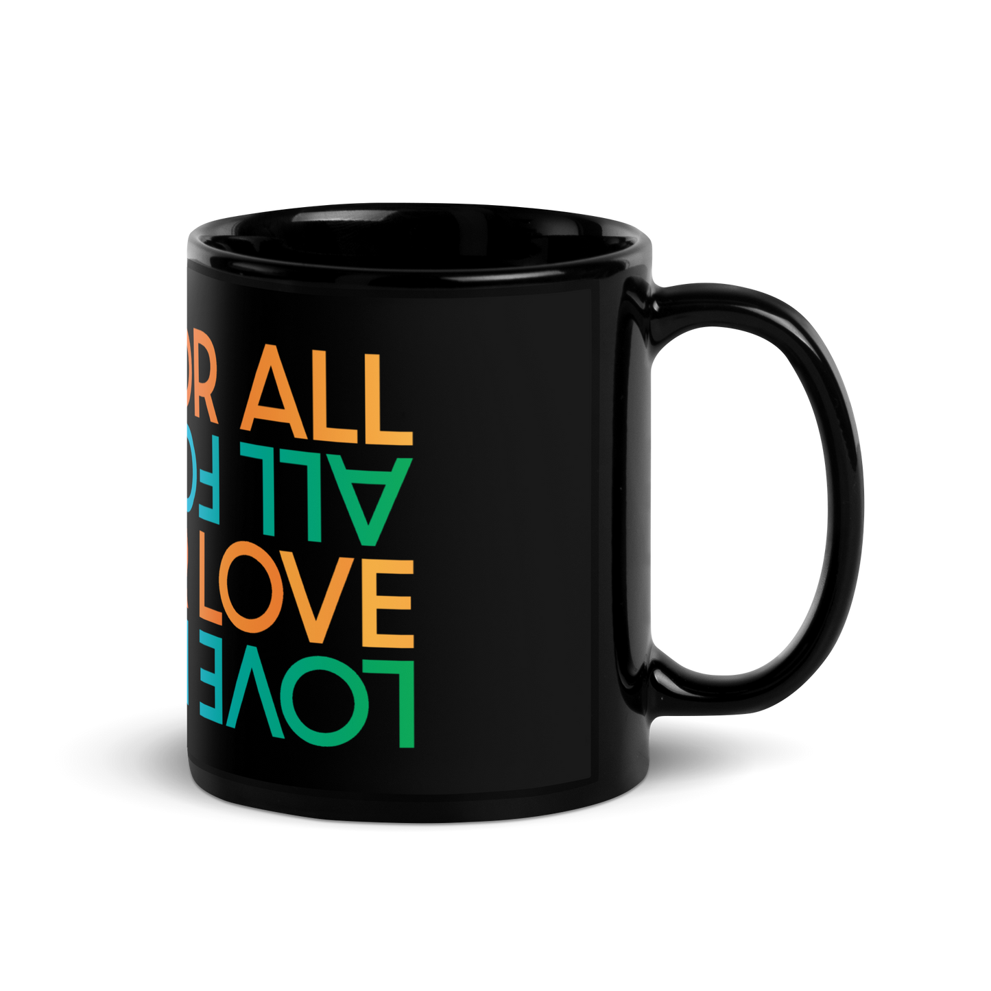 Black Glossy Mug