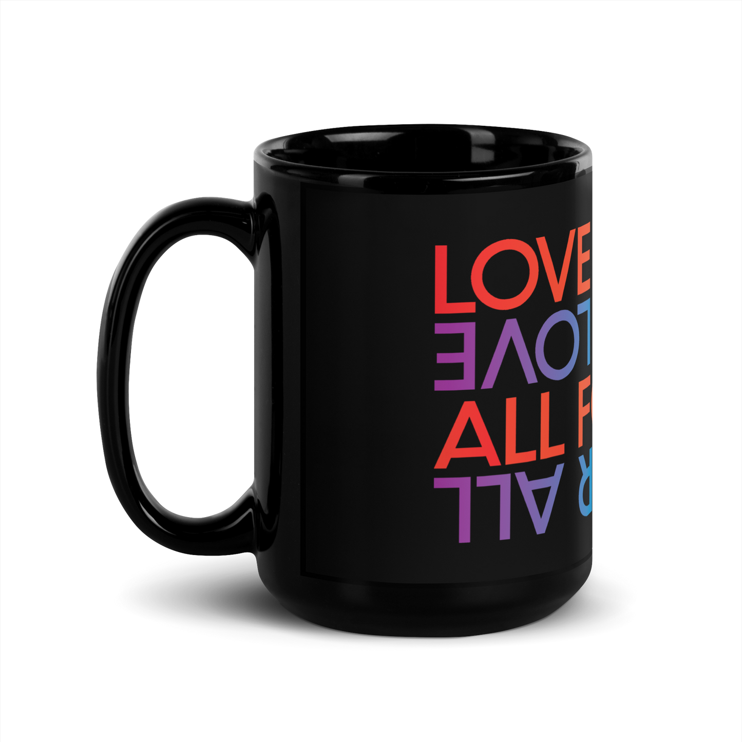 Black Glossy Mug